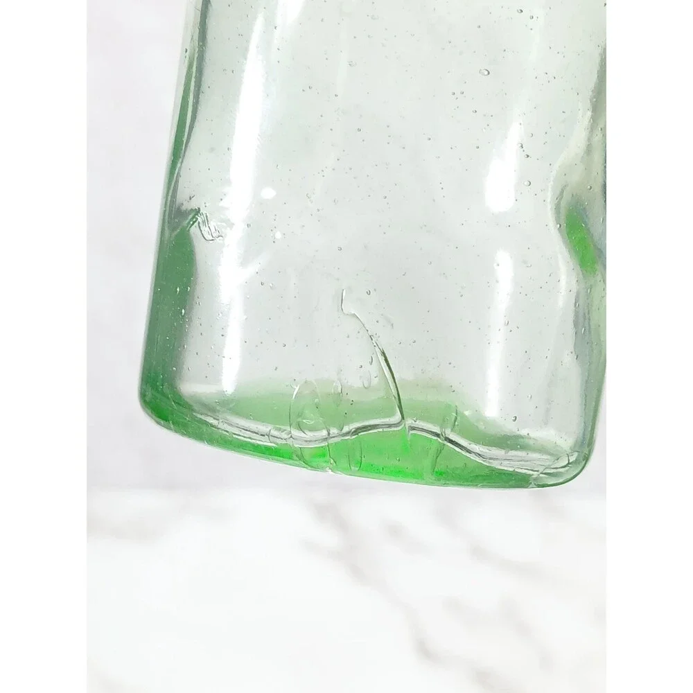 Vintage 1960s STC Green Glass Bottle Taiwan - Picture 7 of 13